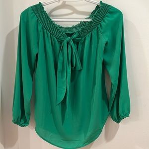 Emerald Green Top